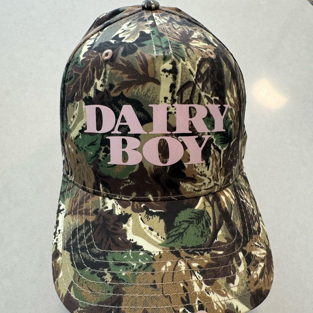 Dairy Boy Camo Trucker Hat